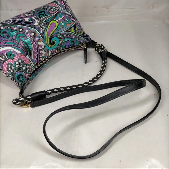 Etro Paisley Colorful Shoulder Bag with Braided Strap EUC - Picture 5 of 14
